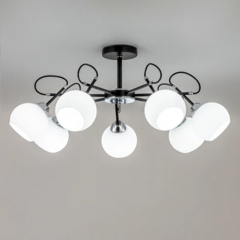 Потолочная люстра на штанге Citilux Стивен CL141271 (220V, шарики)