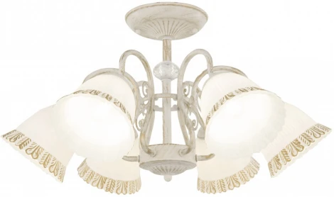 Потолочная люстра на штанге Arte Milano AM340800 340800/6 WT+G (220V)