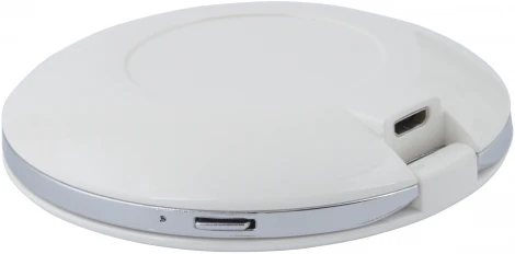 Зеркало с подсветкой c зарядкой от USB Uniel ULK-F72 DIM/RECH WHITE (LED, выключатель)