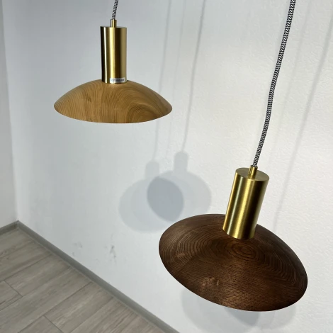 Подвесной светильник Wood Dark Brown ImperiumLoft Wood-C01 (219479-26) (220V, на проводе)