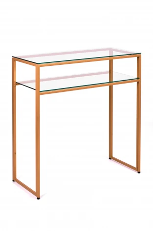 Консольный стол AllConsoles 1043-CG clear золотой