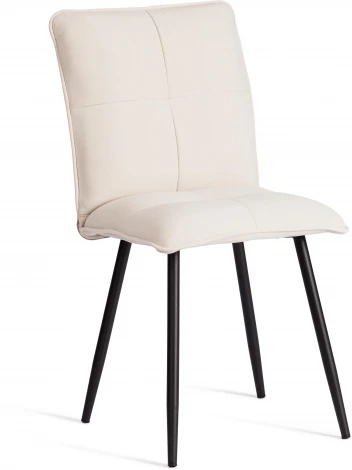 Стул обеденный Sweet Tetchair (Флок/Молочный,Черный) арт.24815