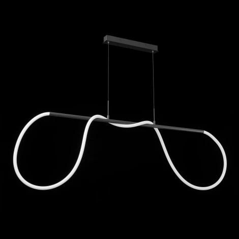 Подвесной светильник с гибким неоном и пультом Citilux Python CL220121 (регулировка яркости, LED, на тросе)