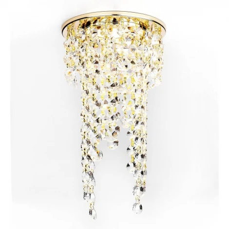 Встраиваемый точечный светильник Ambrella K2071 G/CL