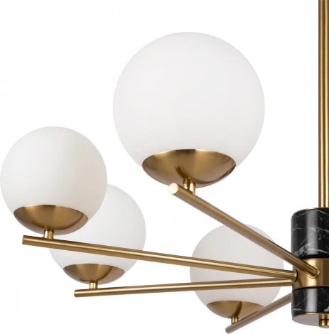 Потолочная люстра на штанге Freya Marble FR5230PL-08BS (шарики)