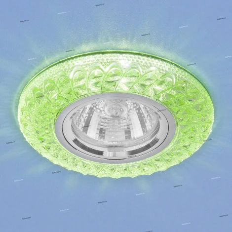 Встраиваемый точечный светильник Elektrostandard 2180 MR16 GR зеленый