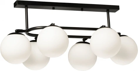 Потолочная люстра на штанге De City Оливия 306016308 (220V, шарики)