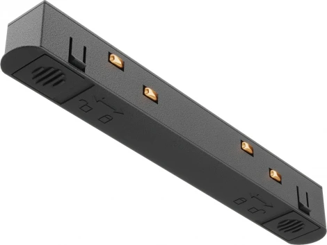 Коннектор питания прямой Exility черный TRA034PC-42B (магнитный) Maytoni Technical TRA034PC-42B (48V)