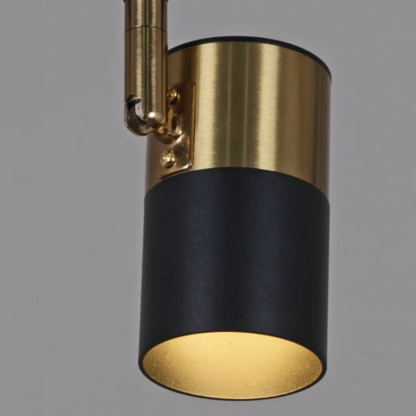 Спот на штанге Reluce 06664-0.8-03 BK+COP GU10