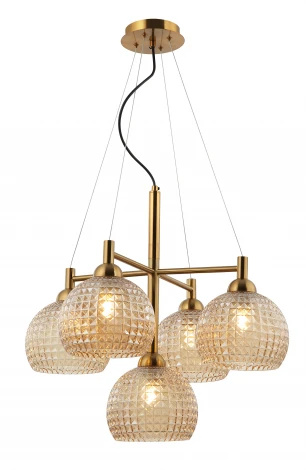 Подвесная люстра Stilfort Frency 2118/03/05P (220V, на тросе, шарики)