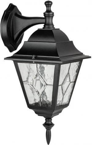 Настенный фонарь уличный IP44 Oasis Light QUADRO M lead GLASS 79902MlgW/04 Bl (220V, фонарь)