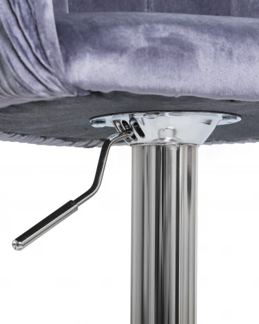 Стул барный DARCY (серый велюр (1922-19))