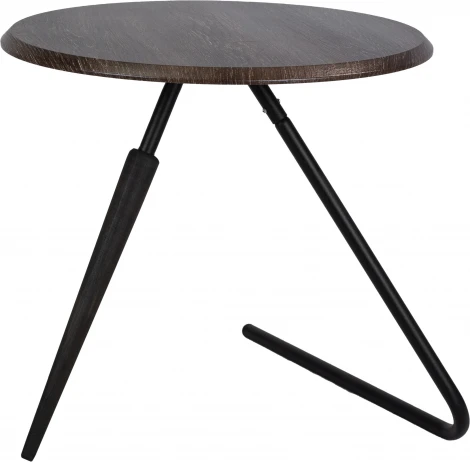 Стол журнальный Дуэт 7Н дуб шоле корич./черный/эбеновое дерево Mebelik арт.009211