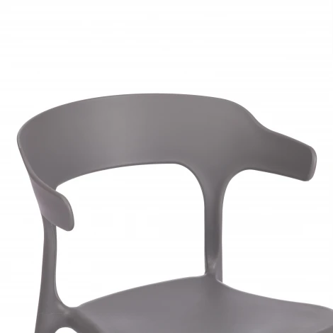 Стул TON (mod. PC33) / 2 шт. в упаковке Tetchair (Пластик/Серый) арт.24578