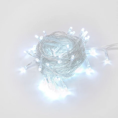 Гирлянда светодиодная. 2.5м. 20 светодиодов. Белый свет. ULD ULD-S0250-020/STA WHITE IP20 Uniel