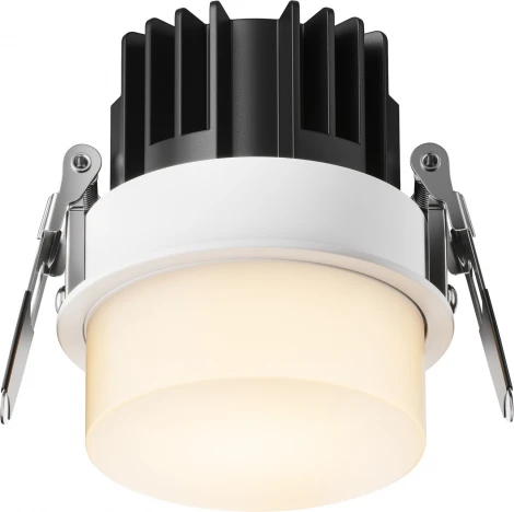Точечный светильник встраиваемый Maytoni Nude DL065-12W3K-W (LED, 220V, круглые)