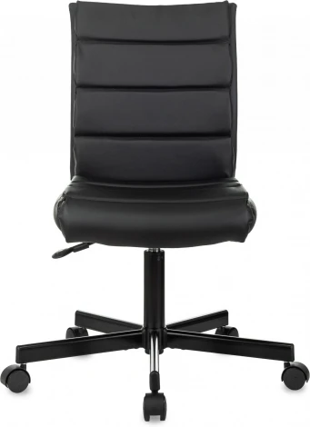 Кресло Бюрократ CH-320M черный эко.кожа крестов. металл черный пластик черный