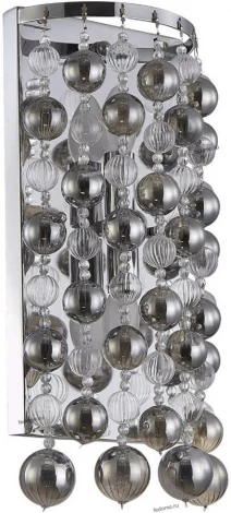 Crystal Lux Mallorca AP2 CHROME/SMOKE