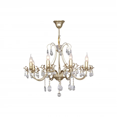 Подвесная люстра IDLamp Severiya 240/8-Oldbronze