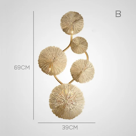 Настенный светильник (бра) Inca Twig Wall B ImperiumLoft Inca-Twig-Wall01 (179939-26) (220V)