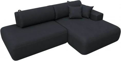 Диван угловой Лига-036 НПБ Модерн правый угол Лига Диванов (Замша) арт.127778