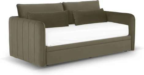 Кушетка Vicari ОГОГО (арт.815008), (Ткань/Коричневый)