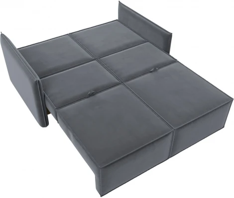 Диван прямой Либерти мини (Серый/Велюр) Лига Диванов арт.121898