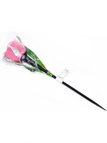 Грунтовый светильник на солнечной батарее Uniel USL-C-451/PT305 PINK TULIP (LED, цветы)