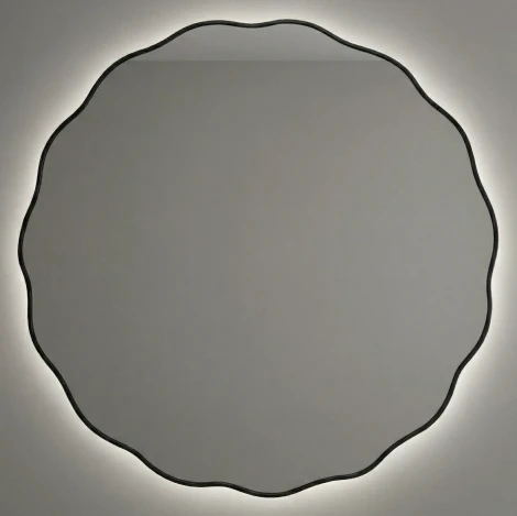 Fancy M LED Black Зеркало в раме с подсветкой Art-Zerkalo SM192LBL 13924
