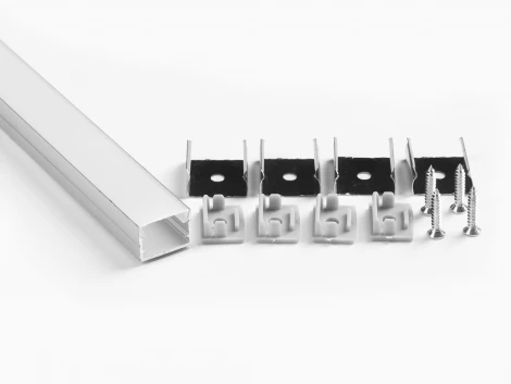 Профиль для светодиодной ленты накладной 2м LEDS POWER 008431