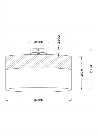 Потолочный светильник Globo Chipsy 15221D