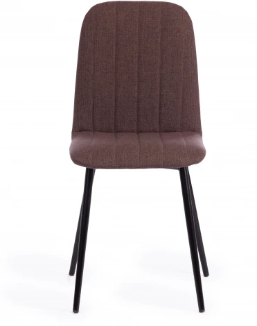 Стул ARC / 1 шт. в упаковке (Ткань,Металл /Коричневый,Черный)