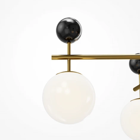 Потолочная люстра на штанге Maytoni Museo MOD436PL-05BS