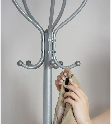 Вешалка напольная М 10 металлик от фабрики Mebelik