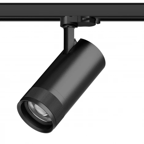 Трековый светильник трехфазный светодиодный 30W 220V 2100LM 20-55G с адаптером Lightstar Canno Pro C4307QT