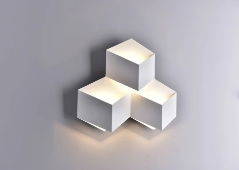 Настенный светильник DesignLed PALMIRA GW-1101-3-9-WH-WW (220V, куб)