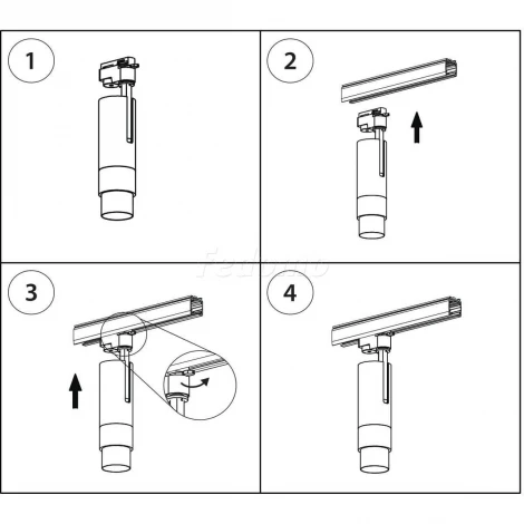 Трековый светильник Lightstar Fuoco 215236