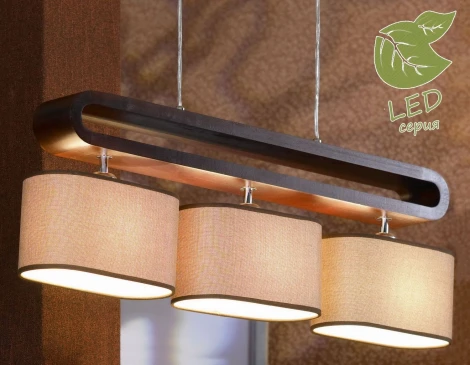 Подвесной светильник Lussole Loft Nulvi GRLSF-2103-03 (220V, на проводе, IP21)