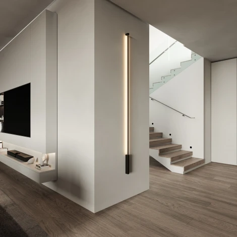 Настенный светильник светодиодный Elektrostandard Alto 40134/LED черный 4000K (220V)