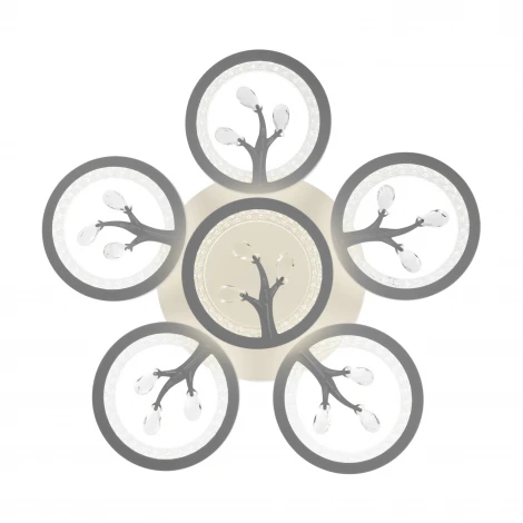 Потолочная люстра светодиодная с пультом Freya Bodge FR10017CL-L92W