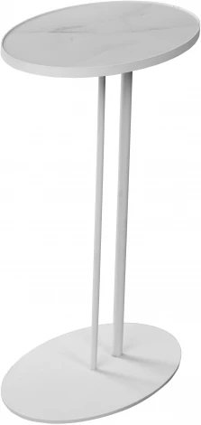 Журнальный cтол Top Concept овальный 015, белый (арт. 015 А015.2 D01)