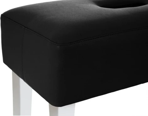 Табурет мягкий Handy ОГОГО (арт.653720), (Ткань,Экокожа/Черный)