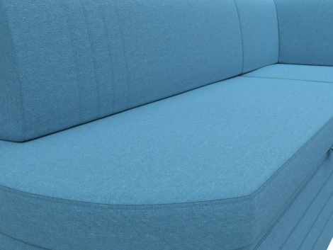 Диван кухонный угловой Токио правый угол Лига Диванов (Рогожка) арт.123240