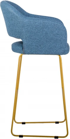 Стул R-Home полубар Oscar БлюАрт/ЛинкЗолот