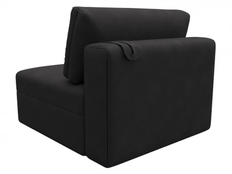 Модуль диван Лига-060 НПБ (ЛДСП,Брус,Фанера,Замша/Коричневый) Лига Диванов 129542