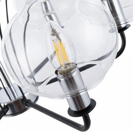 Потолочная люстра на штанге Arte Milano Napoli-321007 321007/6 BK.CR (220V)