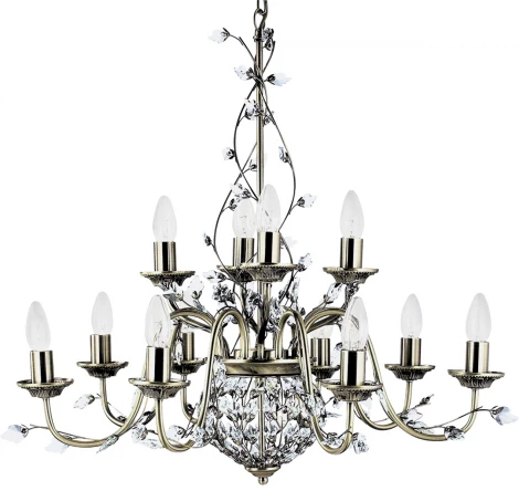Подвесная люстра Arte Lamp Marquette A2092LM-12AB
