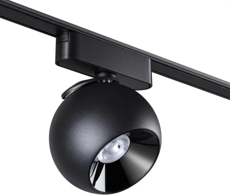 Трековый светильник для низковольтного шинопровода Novotech Smal 359100 SHINO IP20 LED 4000K 12W 48V 960Лм (шар)