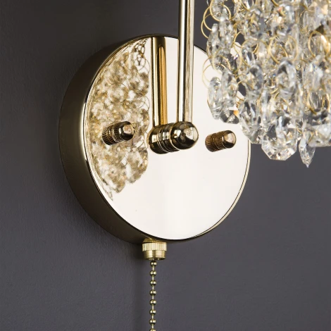 Бра Eurosvet 3222 3222/1 золото Strotskis