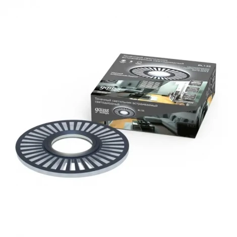 Встраиваемый точечный светильник Gauss Backlight BL135 (220V, круглые)